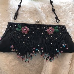 BEADED PURSE